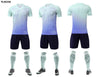 9223 football training uniform light blue / xs