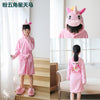 Pink pentagonal bathrobe / 120cm