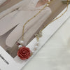 Red rose flower