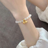 M1442【every step is far away white】