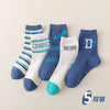 Navy blue letters / 2-5 years old; five pairs