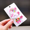 Rose red rainbow lollipop