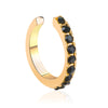 Golden black diamond