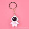 Astronaut keychain simple pink
