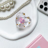 Geometric love bracket-shards sweet-pink