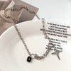 Star gemstone necklace