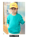Pure green round neck / 110cm