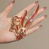 5#red rabbit national style big catch