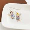 A pair of ear hooks