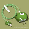 Lightning faucet (set of 4) size head + 1.4m winding rope + silicone cable tie