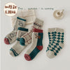 1297 tide play bear terry socks / s (recommended foot length 12-15cm) about 1-3 years old