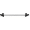 Steel rod black tip / 1.6*38