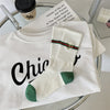 7343 white embroidery / one size fits all