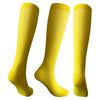 Solid color high quality yellow 1 pair / s/m (foot size 34-38)