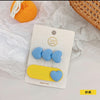Love hair clip [milk yellow] 2 packs