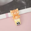 Light yellow tiger nail scissors / 5.5cm*1.5cm weighs 19g