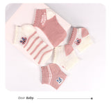 Cute new pink children's cotton socks cartoon bunny baby socks summer thin mesh socks wholesale