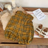 Yellow plaid / 80cm