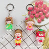 The style is random without a key ring [please contact customer service for a quotation if you need to hang a key ring]