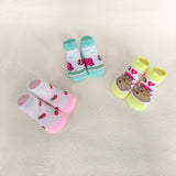 Summer New Baby Socks Girls Flower Socks Cute Cartoon BB Socks Thin Newborn Foreign Trade Socks Wholesale
