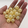 Burst hanging hole beads-yellow