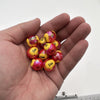 Hand-painted beads-520
