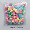 Pumpkin circles - spring color, opp bag 100 pieces