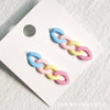 Blue earrings