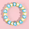 Yellow / heart bracelet