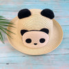Wide-brimmed small beige (3-7 years old children)