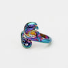 Colorful fish shape