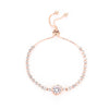 Rose gold round 10940