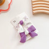 3#new floral hairpin-purple