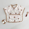 [short-sleeved] bear rice cracker coverall 새끼불곰 / s code [6 months-18 months]