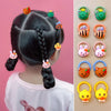 Animal series mixed hair tie 10-piece set