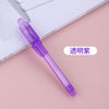 Transparent purple / round head