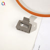 4cm small square - frosted rice gray / qiyue factory direct sales