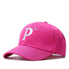 Letter p°: rose red / head circumference 52-54cm (suitable for 3-10 years old)