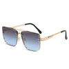 C6 gold frame blue gray film