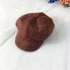 Plaid caramel color / children about 2 and a half years old - 8 years old, about 50-54cm
