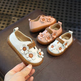 Maibu bear baby girl shoes spring new soft bottom toddler shoes girls princess shoes children's shoes breathable leather shoes