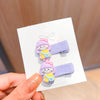 17-152 girl cloth clip purple 2 / card