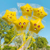 Star diy expression balloon handle a [10 pieces]