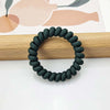Frosted large telephone cord - dark green
