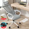 White frame gray mesh pulley can lie down + step + latex + happy