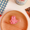 4# whole body rabbit hair clip