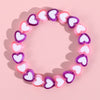 Pink / heart bracelet