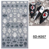 Embossed sticker 5d-k57 (with packaging) / normal specifications