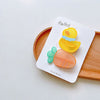 1#little yellow duck + radish-set of 2