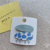 Bean green blue card (pair)